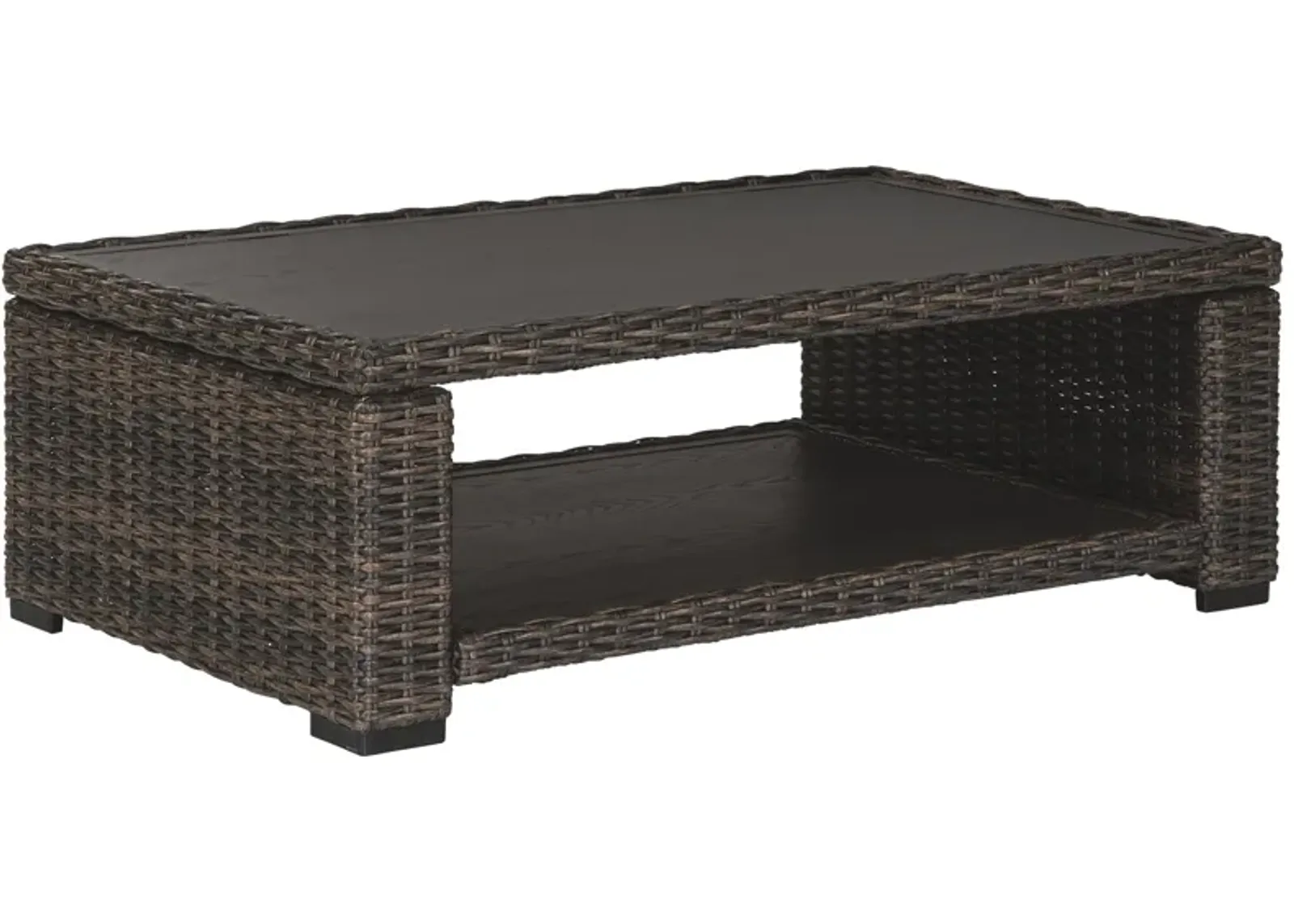 Grasson - Brown - Rectangular Cocktail Table