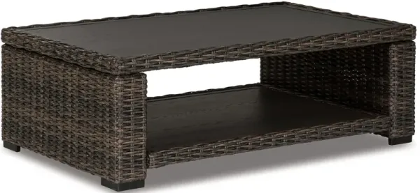 Grasson Lane - Rectangular Cocktail Table - Brown