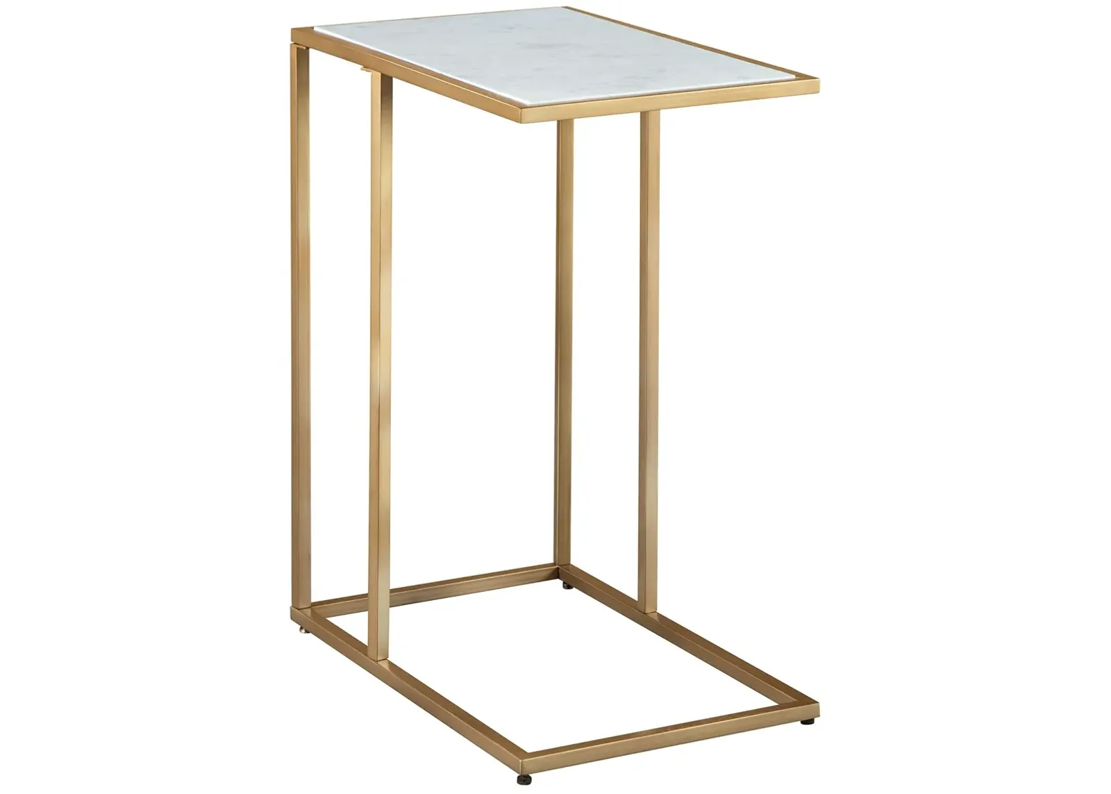 Lanport - Champagne / White - Accent Table