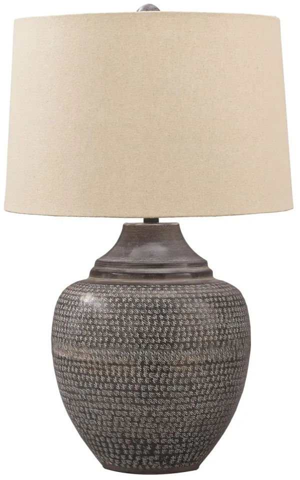 Olinger - Brown - Metal Table Lamp