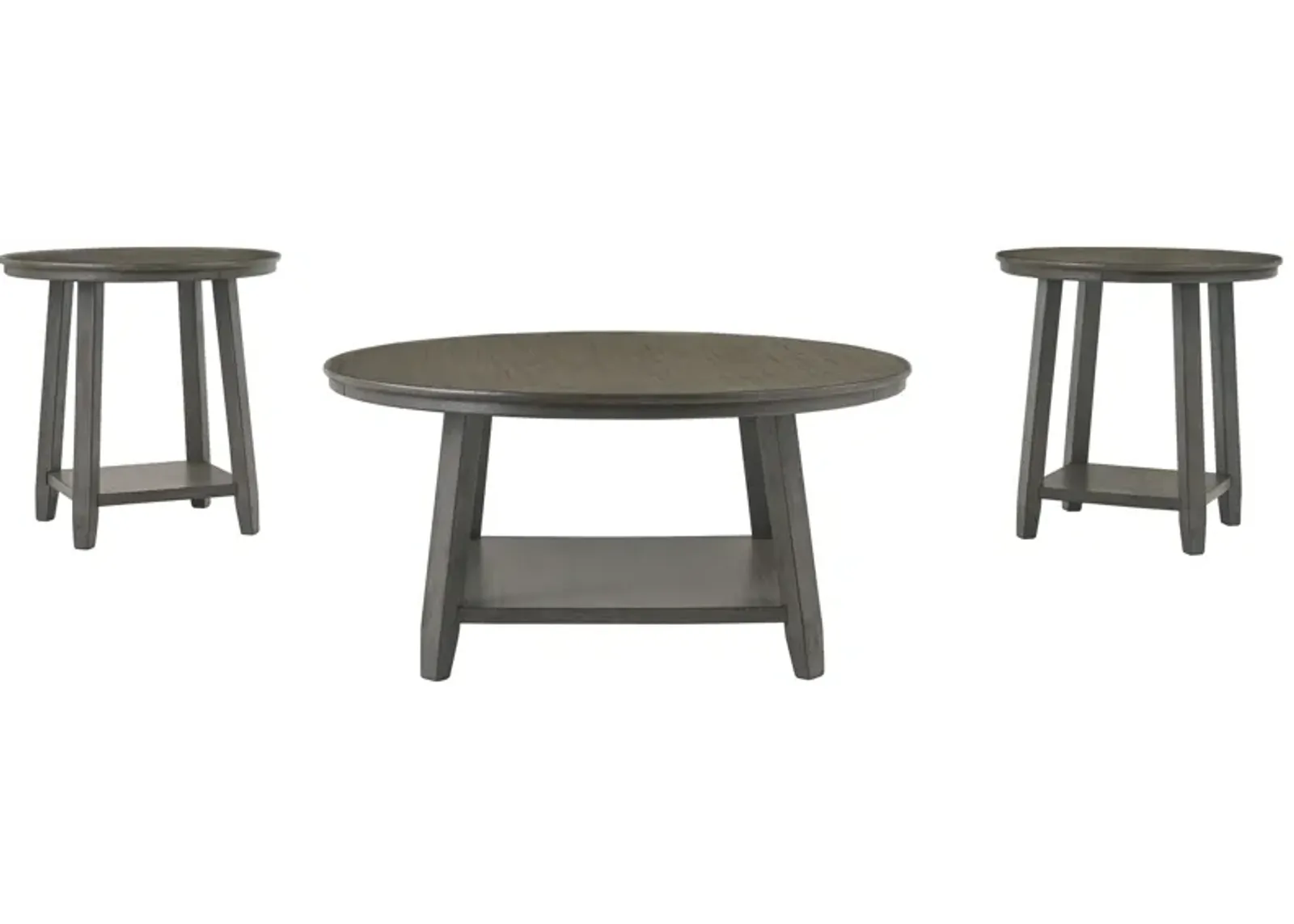 Caitbrook - Gray - Occasional Table Set (Set of 3)