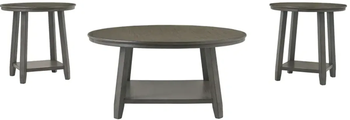 Caitbrook - Occasional Table Set (Set of 3) - Gray
