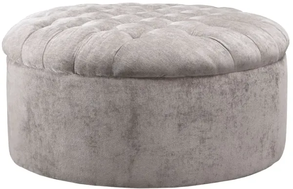 Carnaby - Linen - Oversized Accent Ottoman