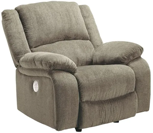 Draycoll - Pewter - Power Rocker Recliner