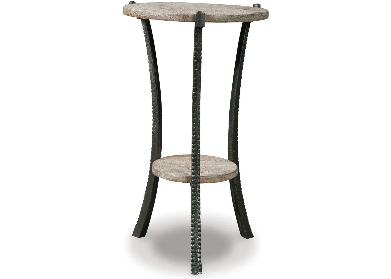 Enderton - White Wash / Pewter - Accent Table