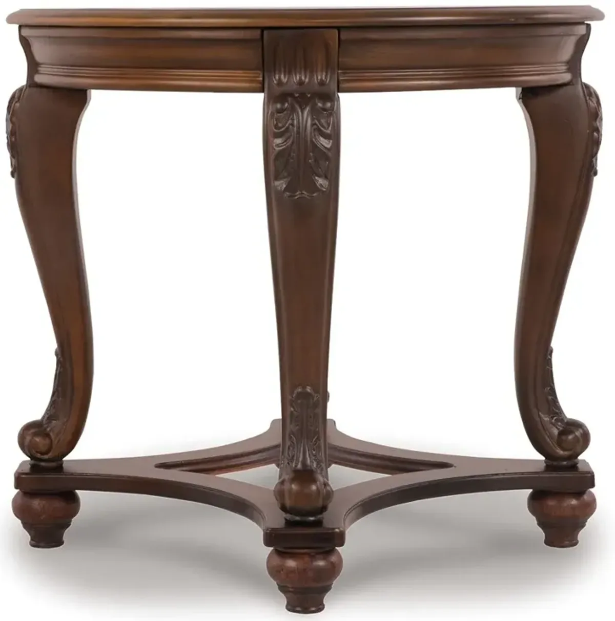 Norcastle - Dark Brown - Round End Table