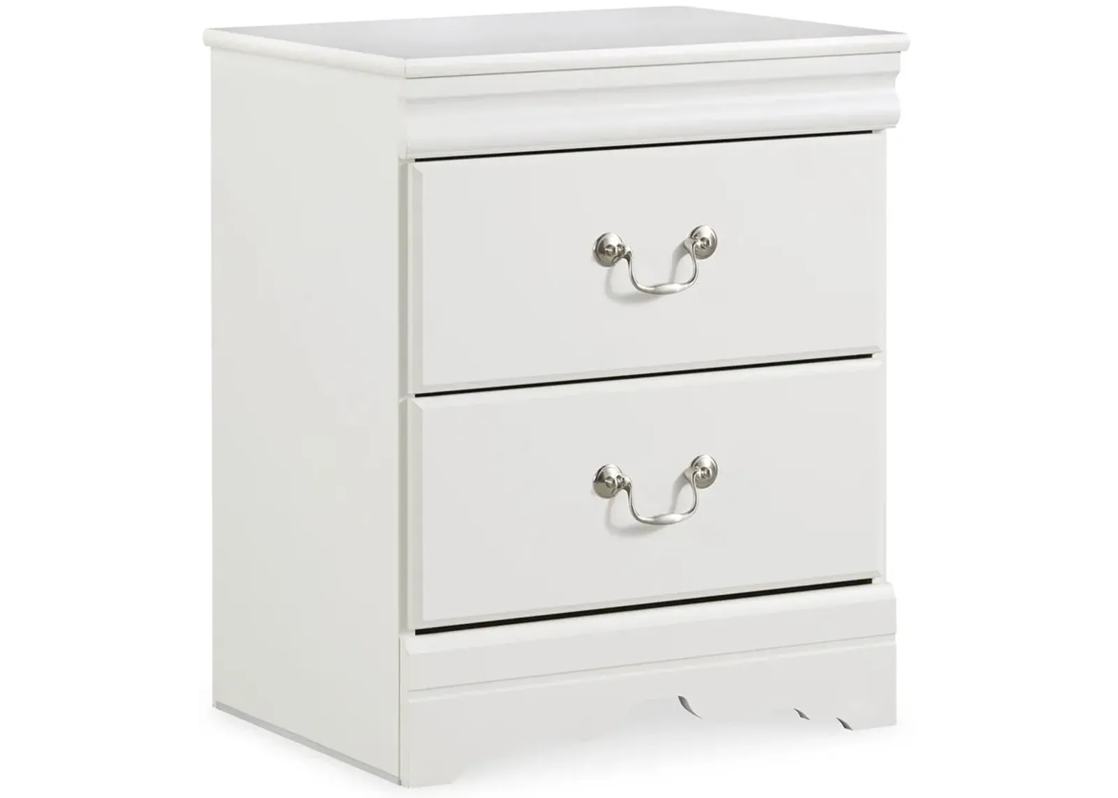 Anarasia - White - Two Drawer Night Stand