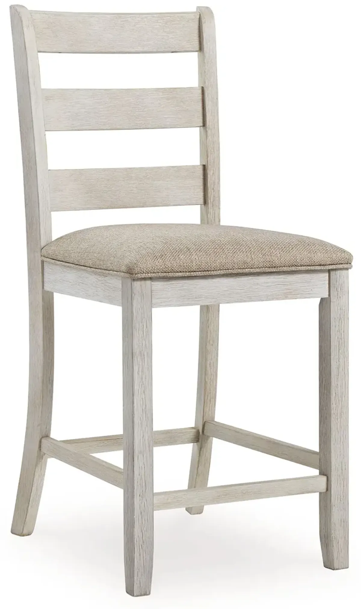 Skempton - White - Upholstered Barstool (Set of 2)