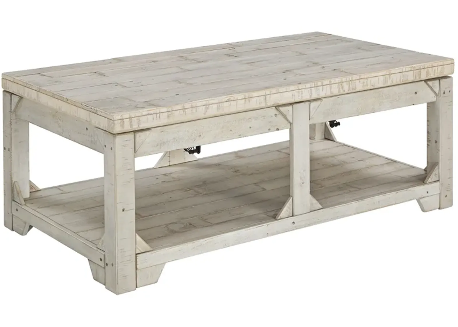 Fregine - Whitewash - Lift Top Cocktail Table