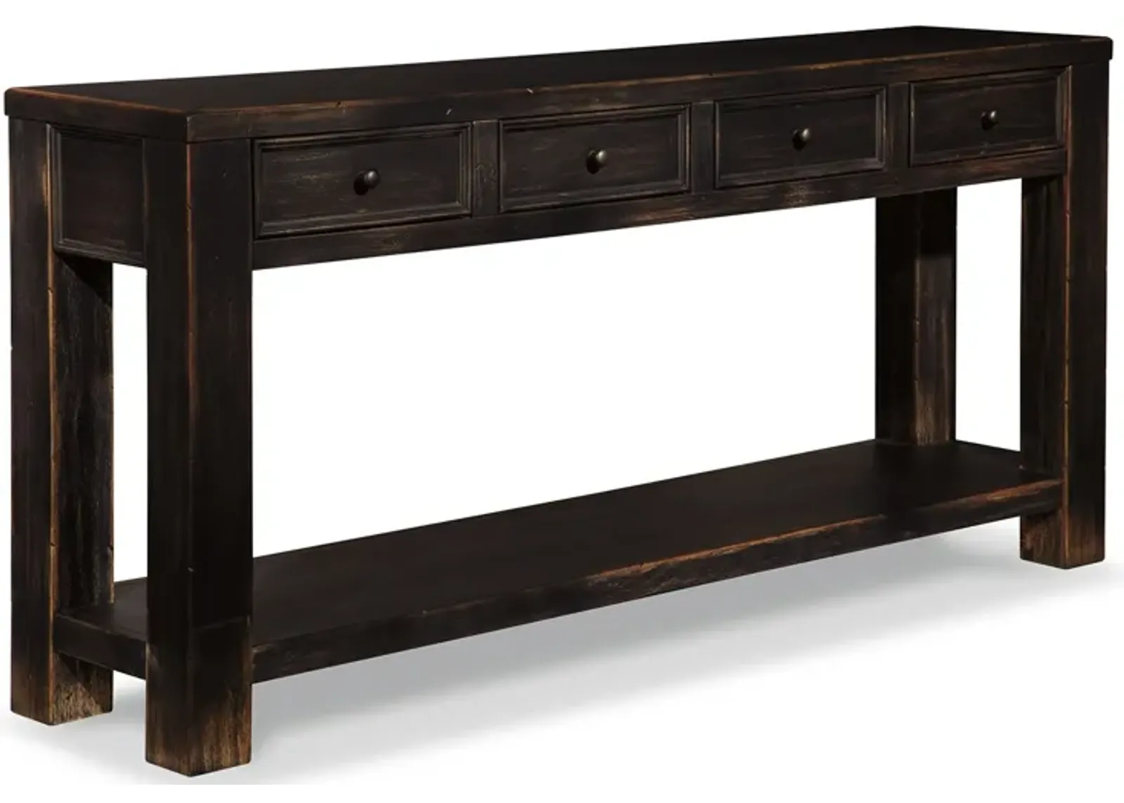 Gavelston - Black - Sofa Table