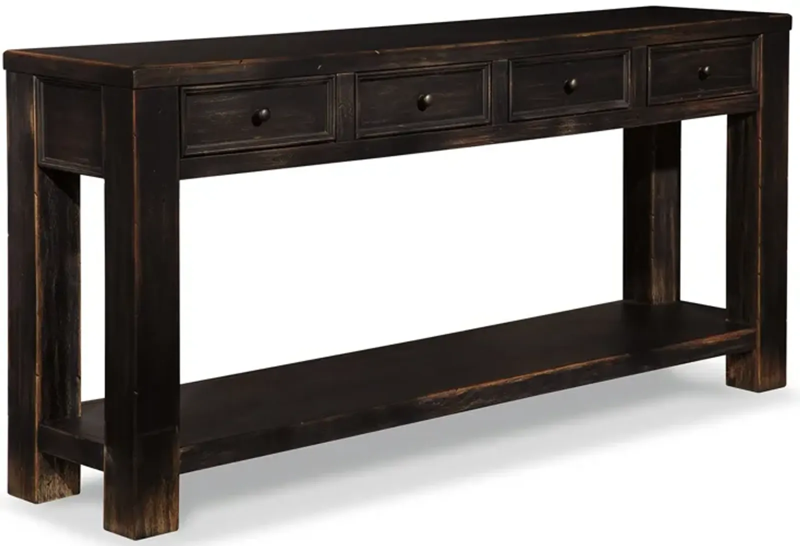 Gavelston - Black - Sofa Table