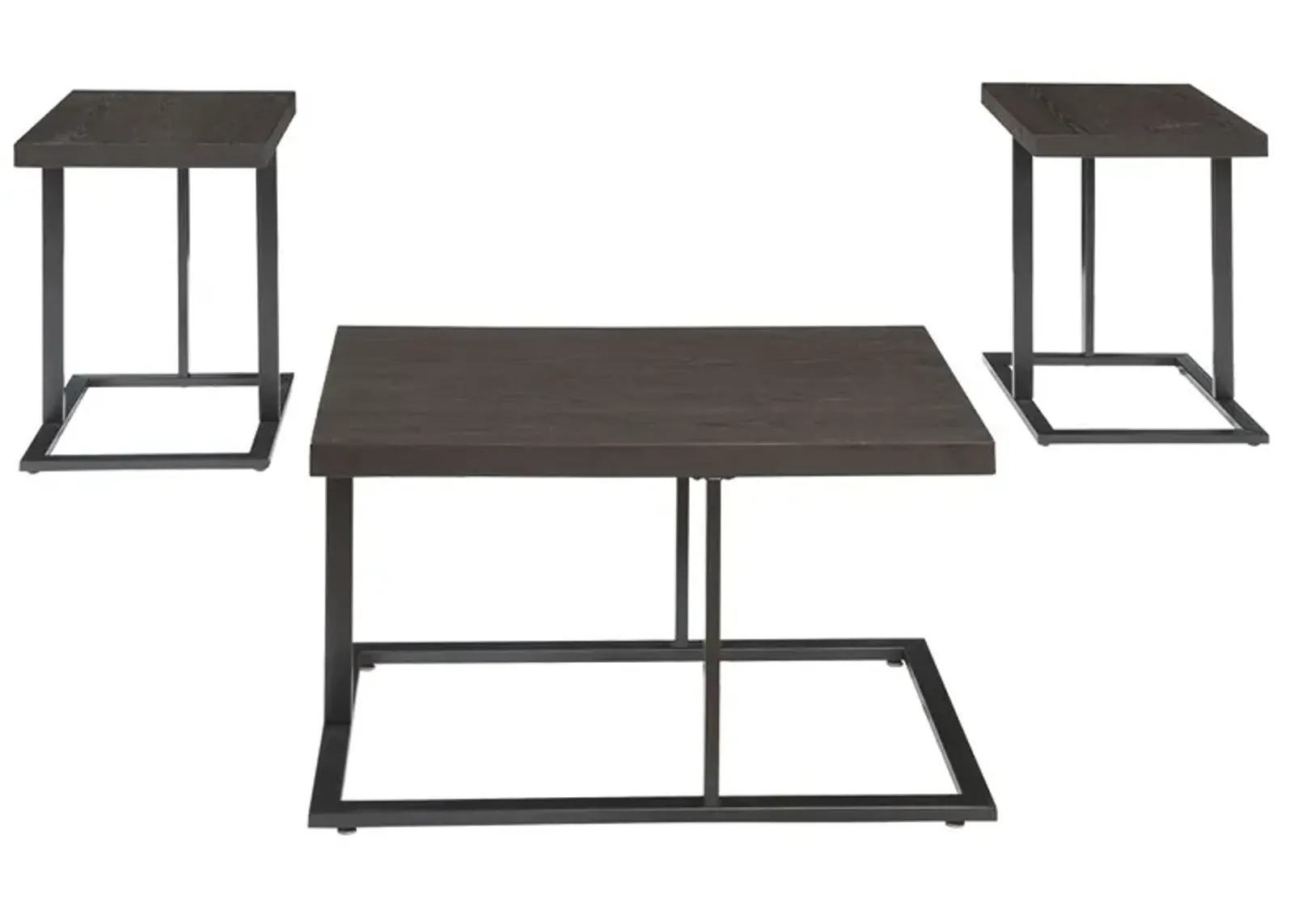 Airdon - Bronze Finish - Occasional Table Set (Set of 3)