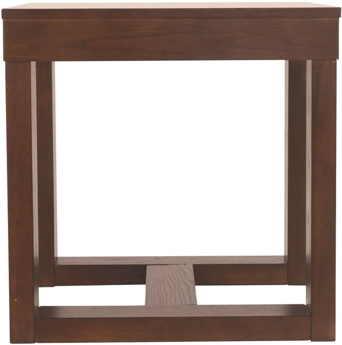 Watson - Square End Table - Dark Brown