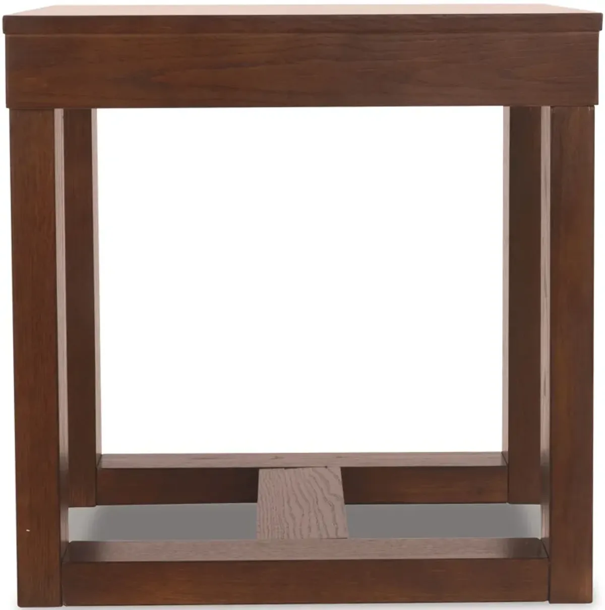 Watson - Square End Table - Dark Brown