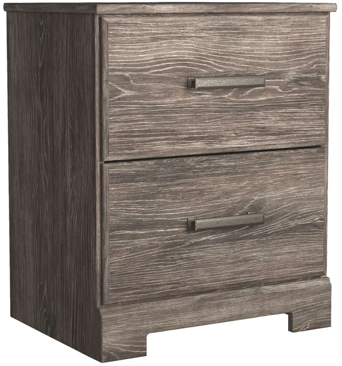 Ralinksi - Gray - Two Drawer Night Stand