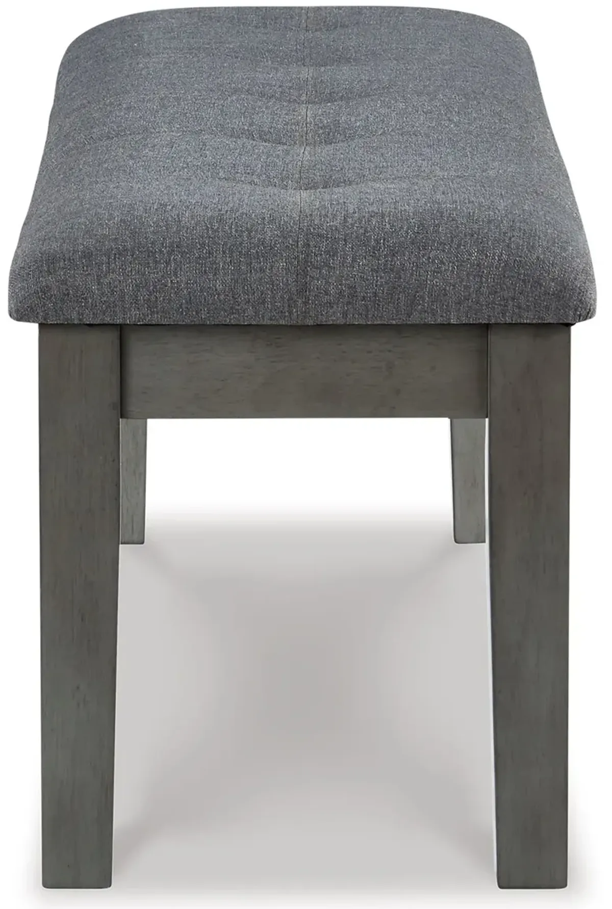 Hallanden - Large UPH Dining Room Bench - Black / Gray