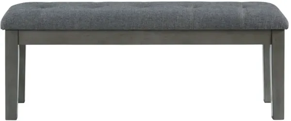 Hallanden - Large UPH Dining Room Bench - Black / Gray