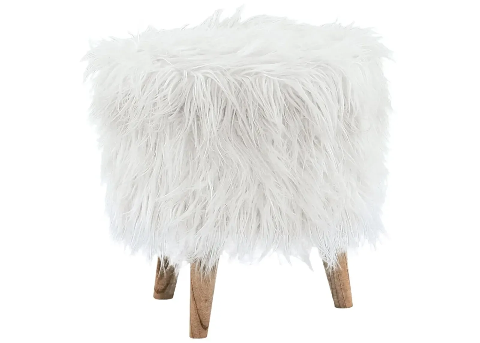 Elson - White - Storage Ottoman