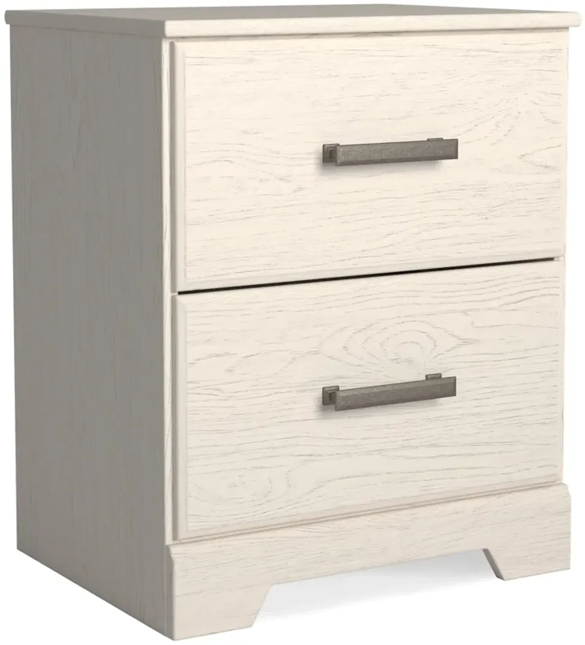 Stelsie - White - Two Drawer Night Stand