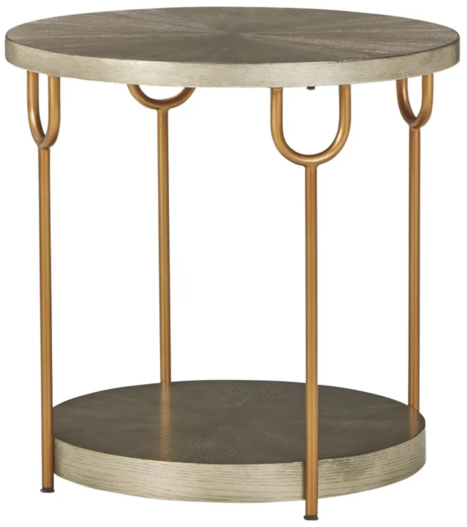 Ranoka - Platinum - Round End Table