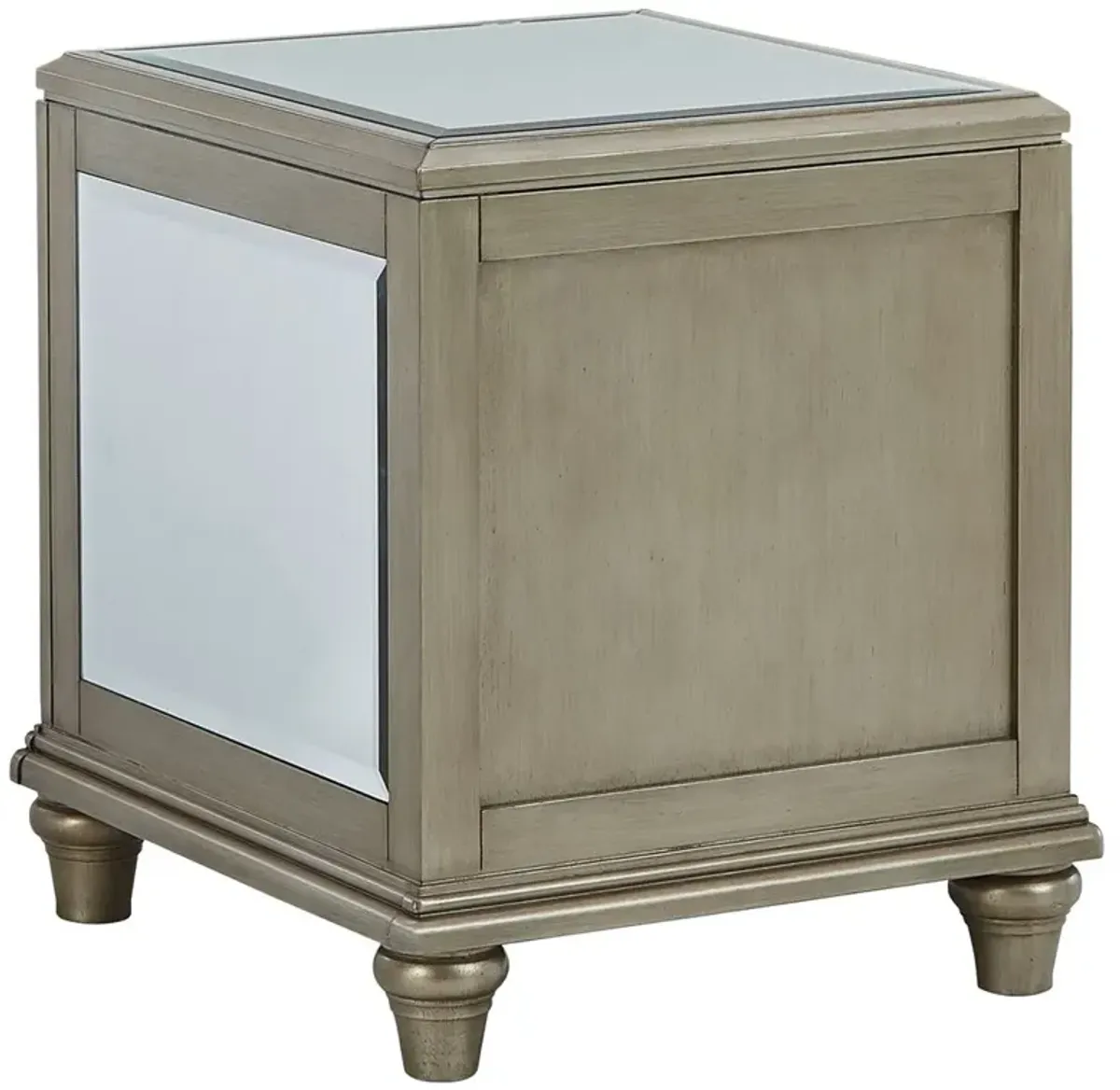 Chevanna - Platinum - Rectangular End Table