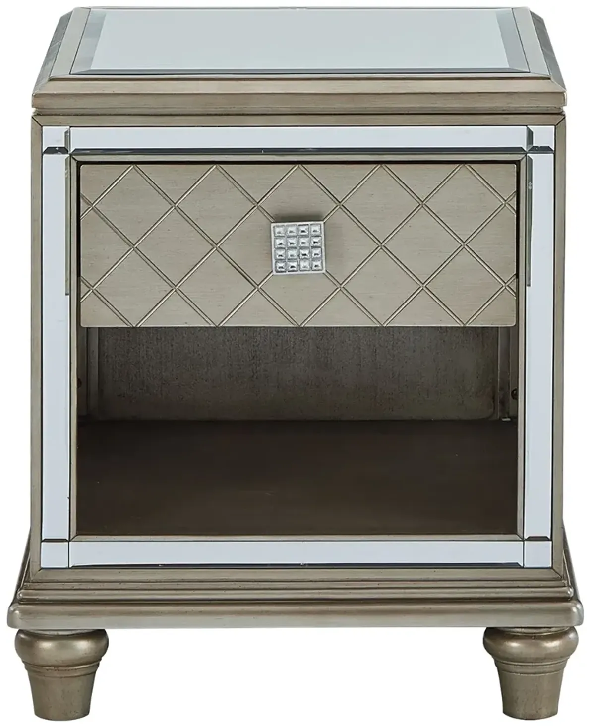 Chevanna - Platinum - Rectangular End Table