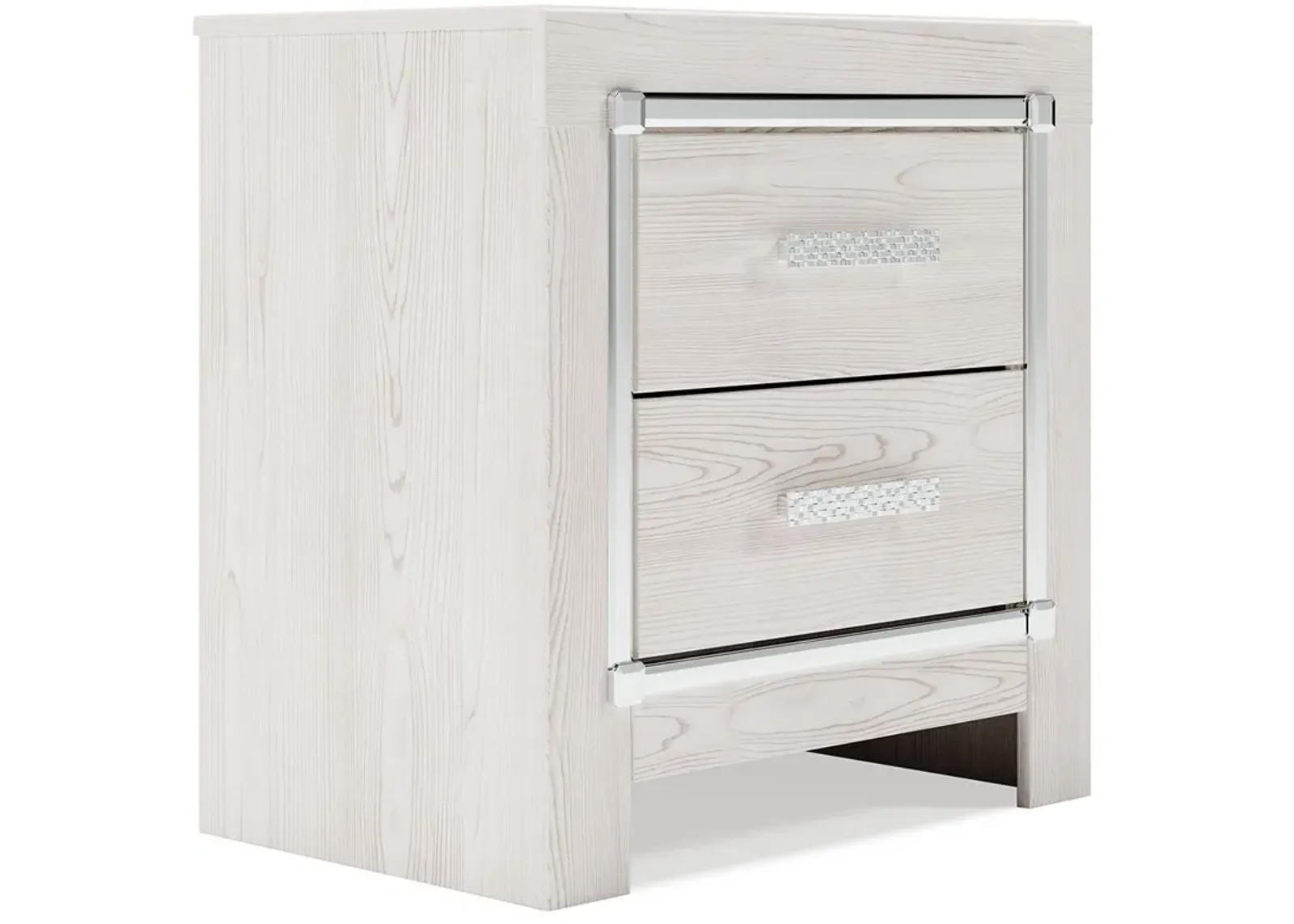 Altyra - White - Two Drawer Night Stand