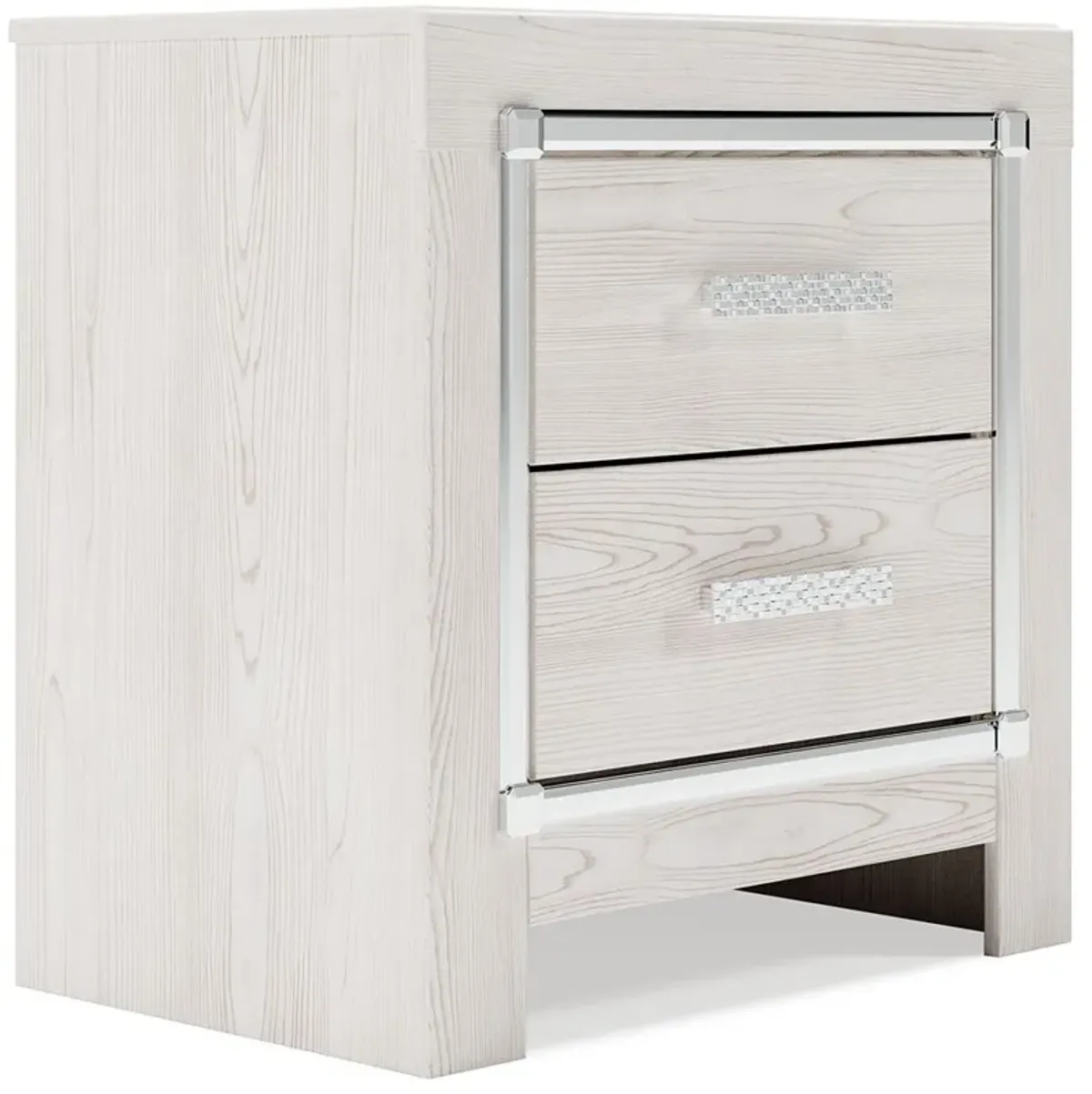 Altyra - White - Two Drawer Night Stand