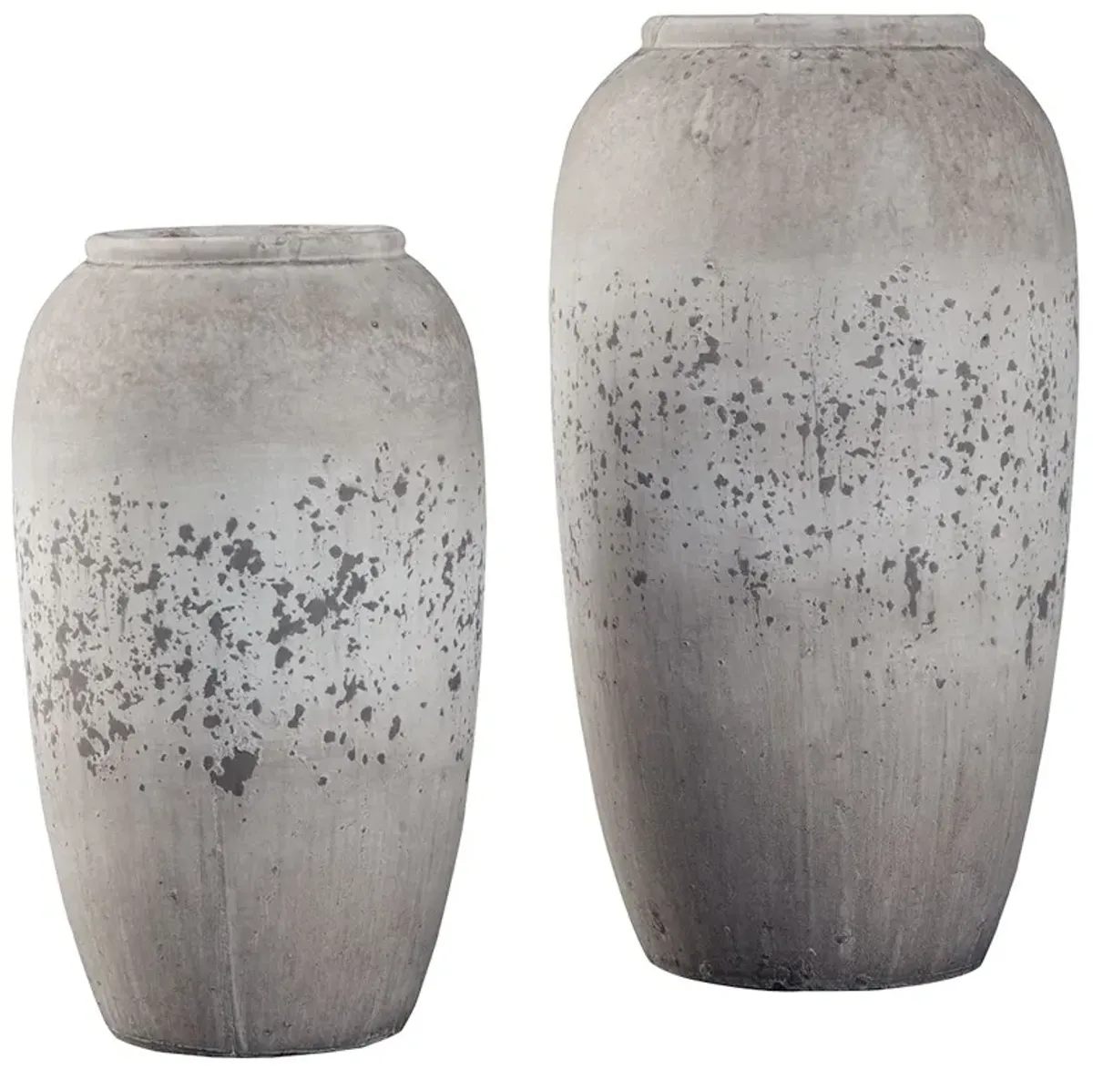 Dimitra - Brown / Cream - Vase Set (Set of 2)