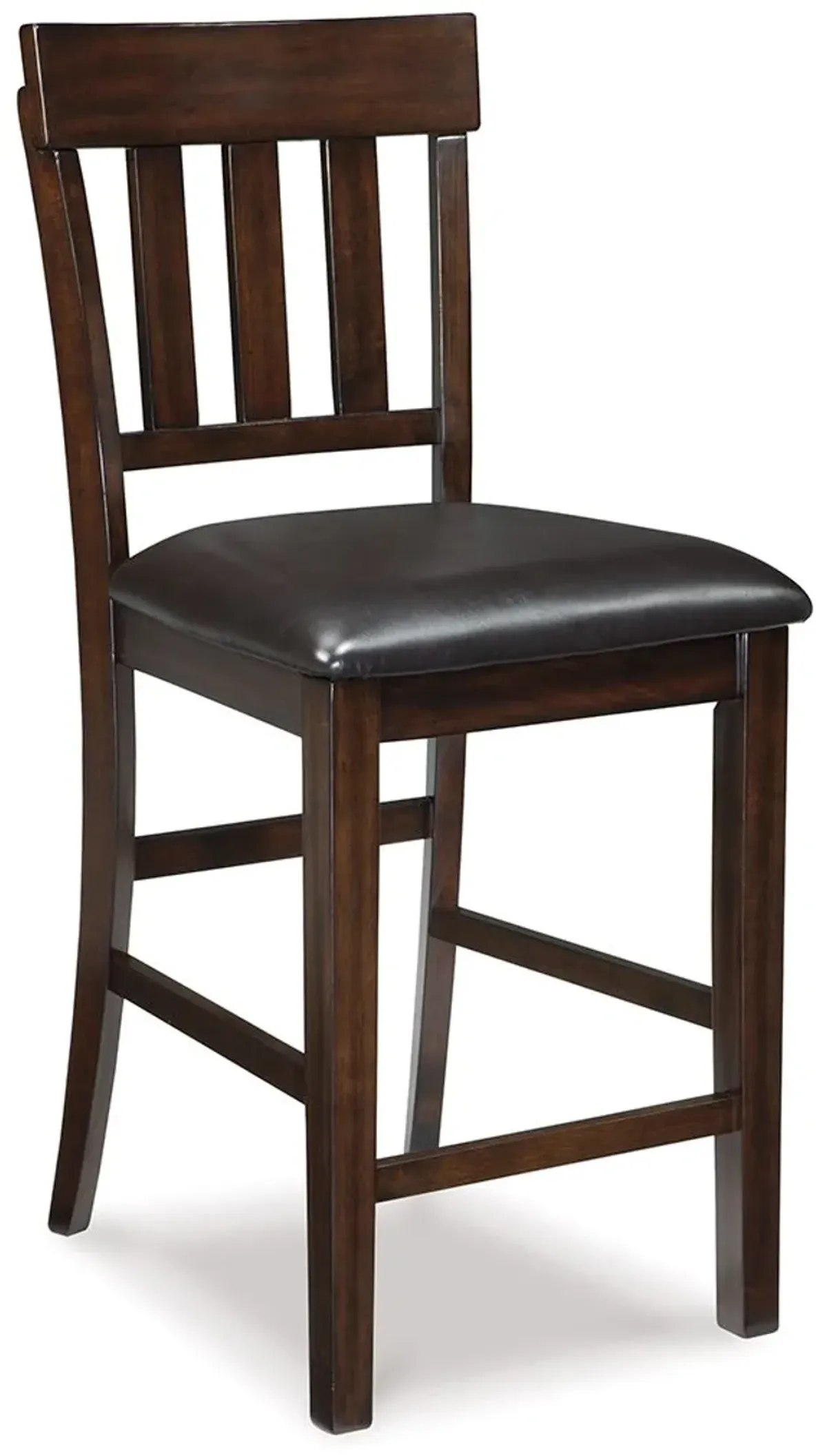 Haddigan - Dark Brown - Upholstered Barstool (Set of 2)