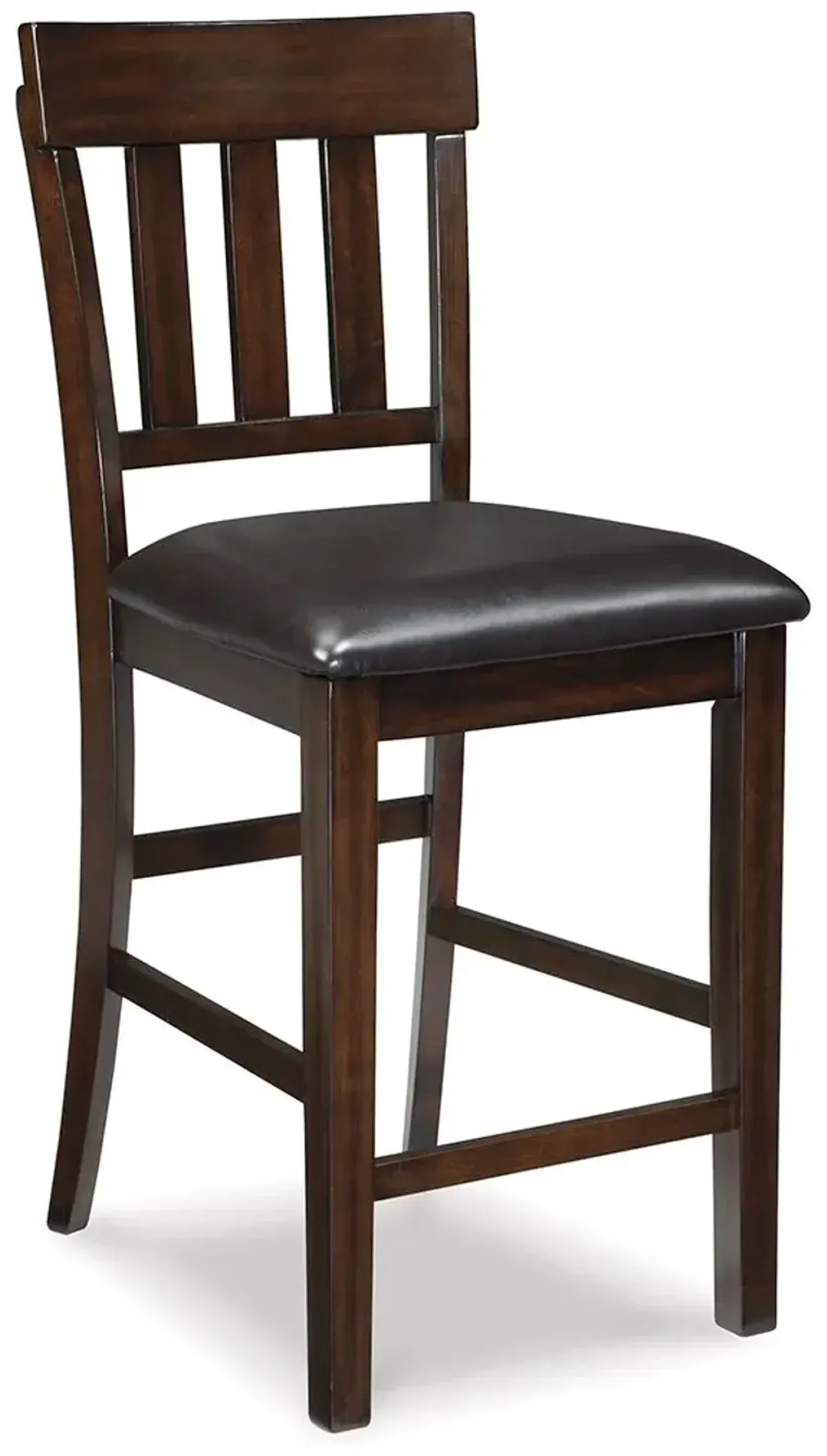 Haddigan - Dark Brown - Upholstered Barstool (Set of 2)