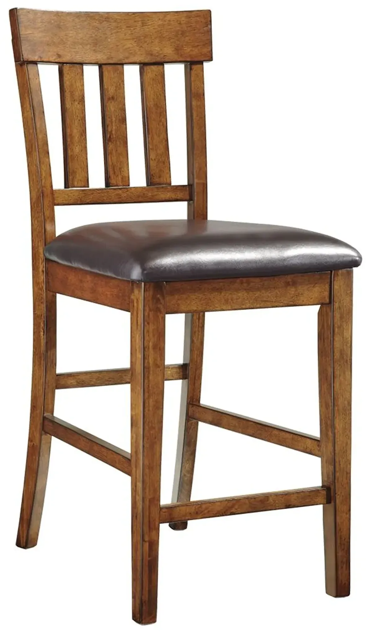 Ralene - Medium Brown - Upholstered Barstool (Set of 2)