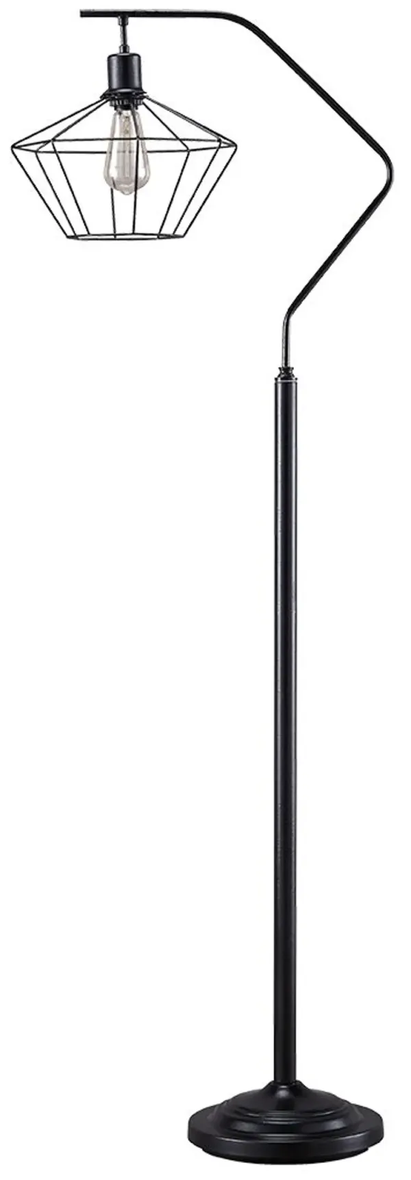 Makeika - Black - Metal Floor Lamp