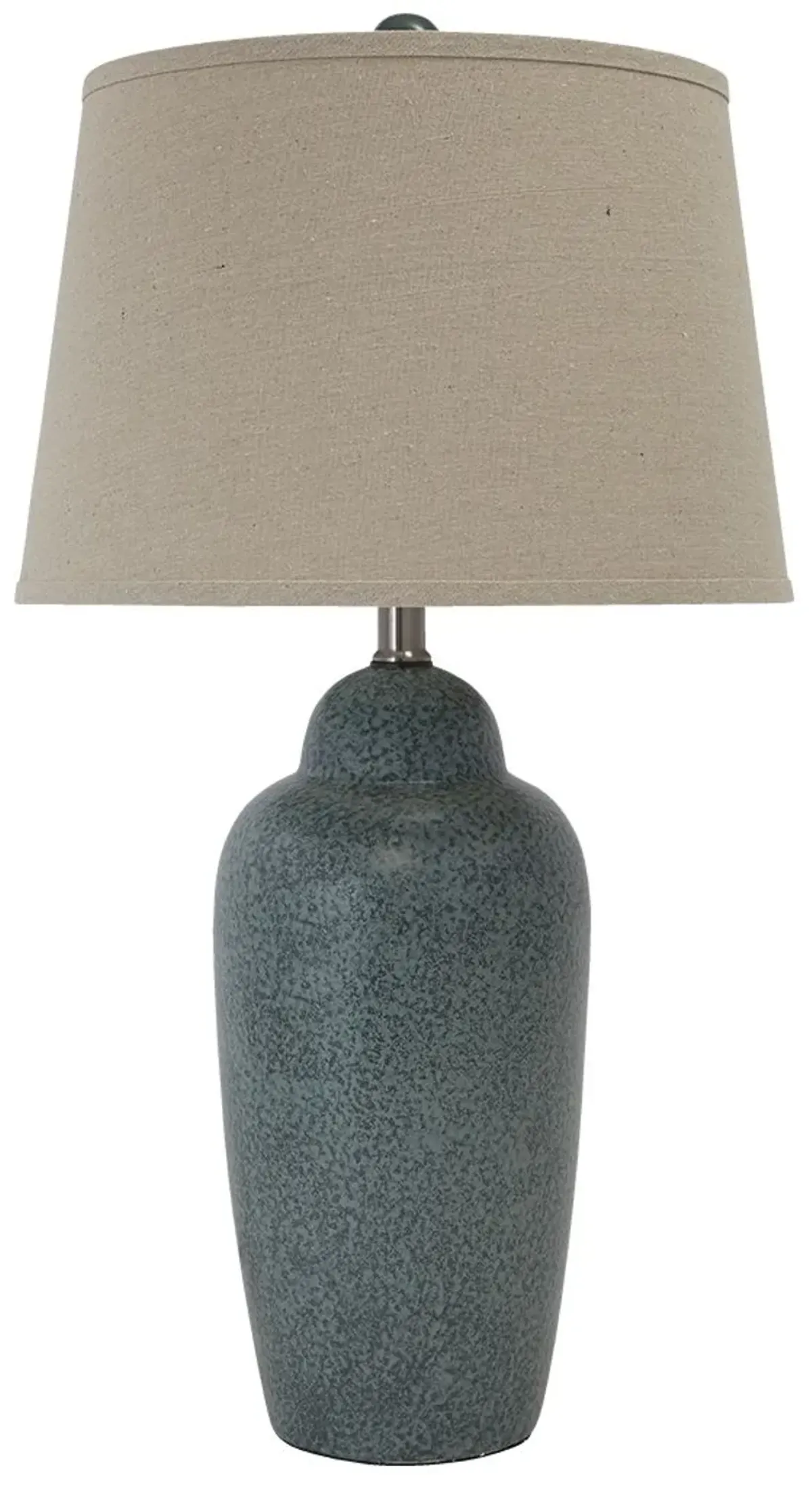 Saher - Green - Ceramic Table Lamp  - Earthy Ceramic