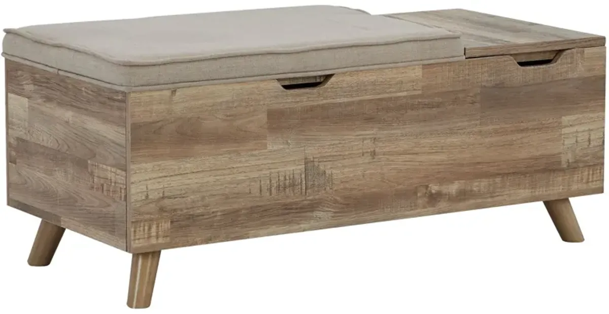 Gerdanet - Beige - Storage Bench