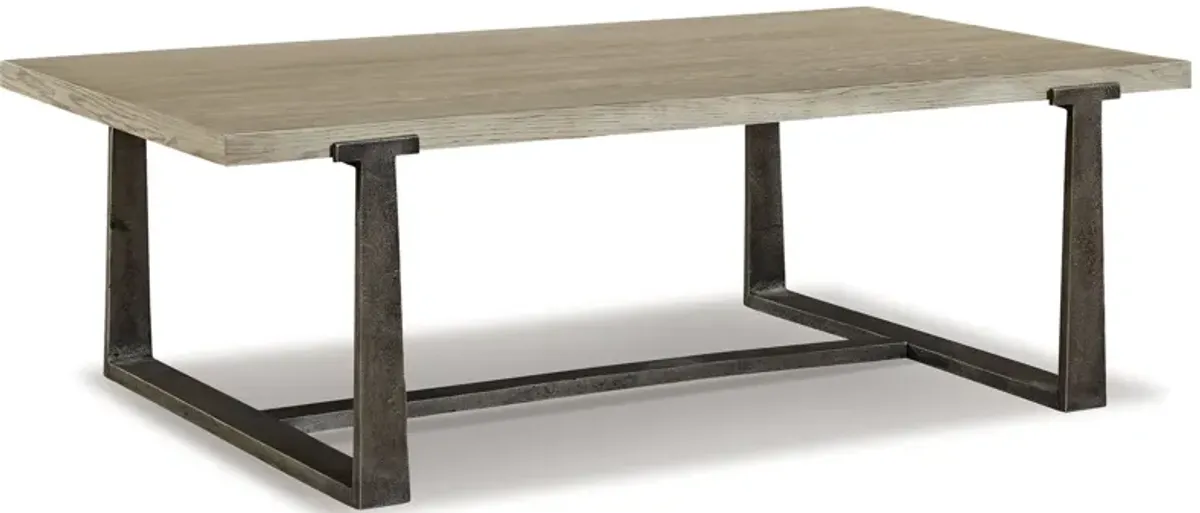 Dalenville - Rectangular Cocktail Table - Gray