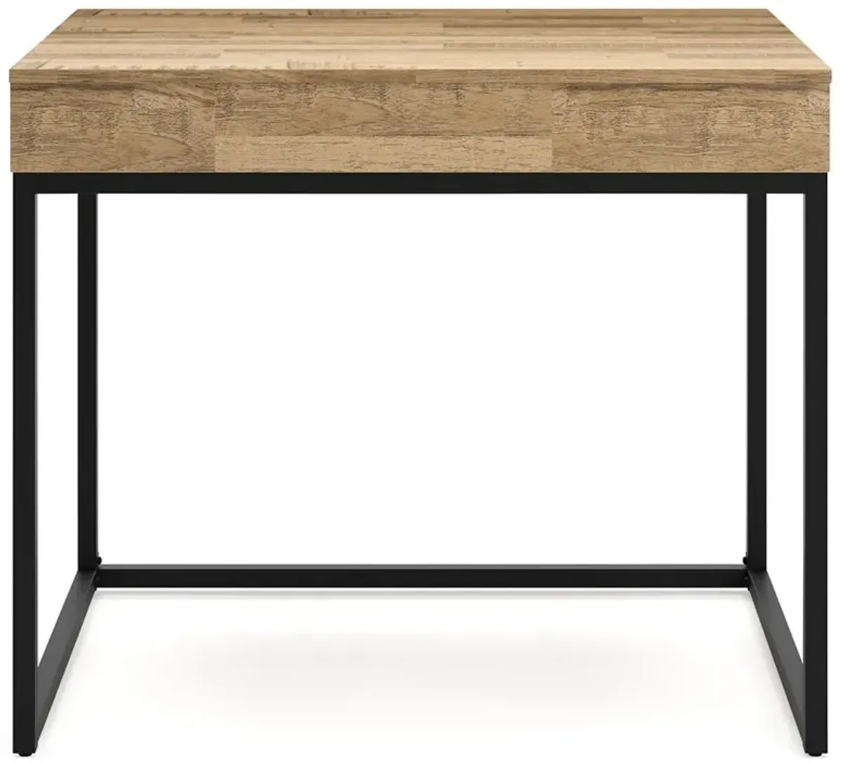 Gerdanet - Light Brown / Black - Home Office Lift Top Desk