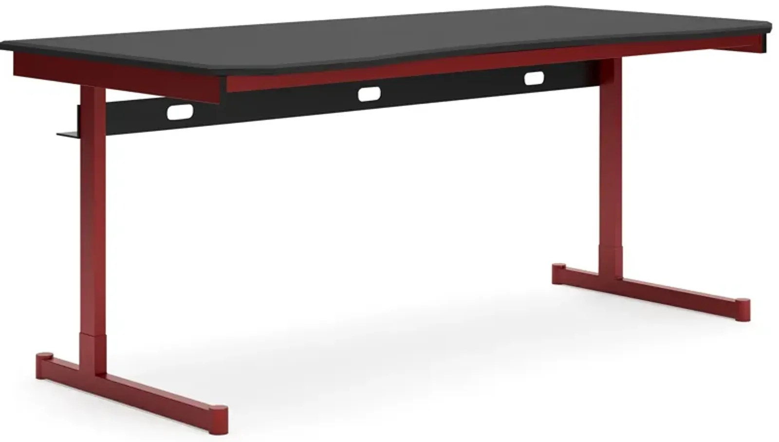 Lynxtyn - Red / Black - Home Office Desk