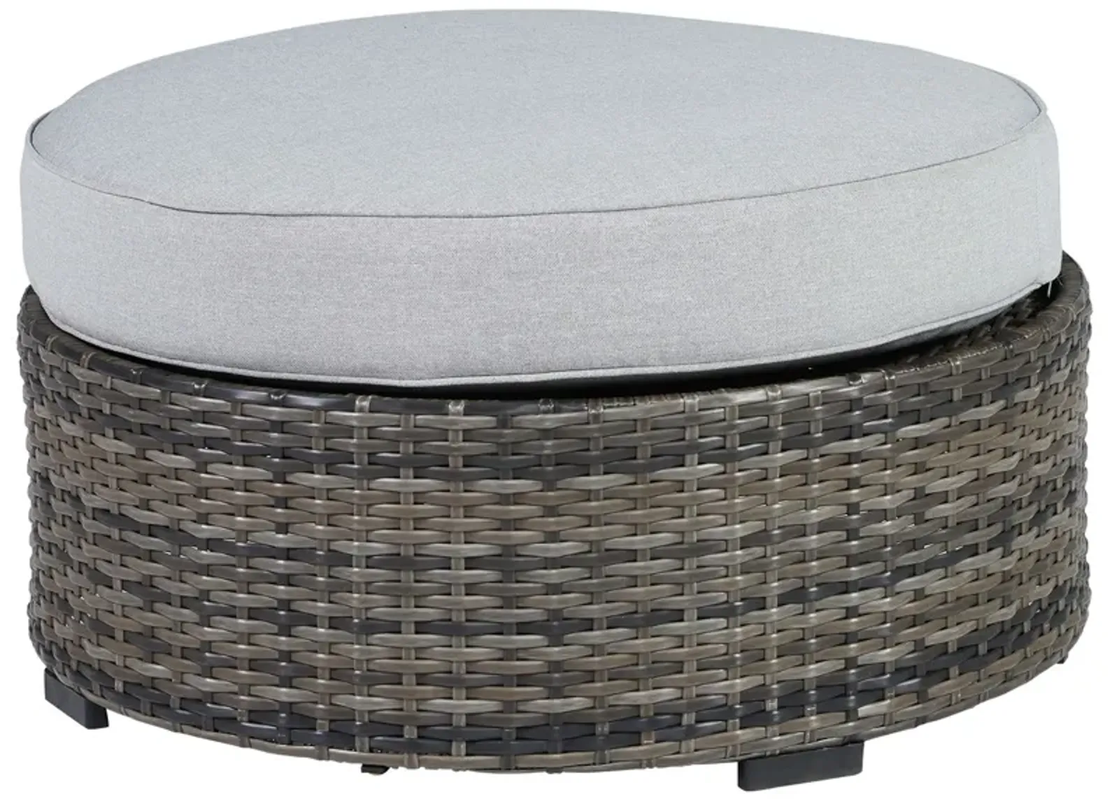 Harbor Court - Gray - Ottoman With Cushion