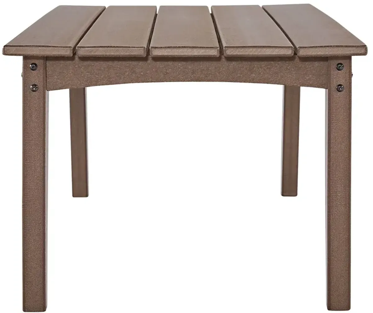 Emmeline - Brown - Rectangular Cocktail Table