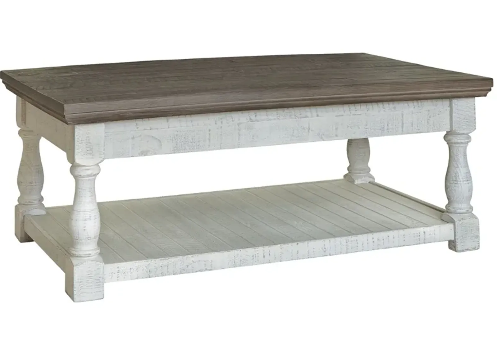 Havalance - Gray / White - Lift Top Cocktail Table