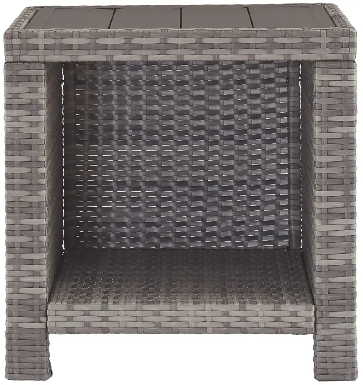 Salem - Gray - Square End Table