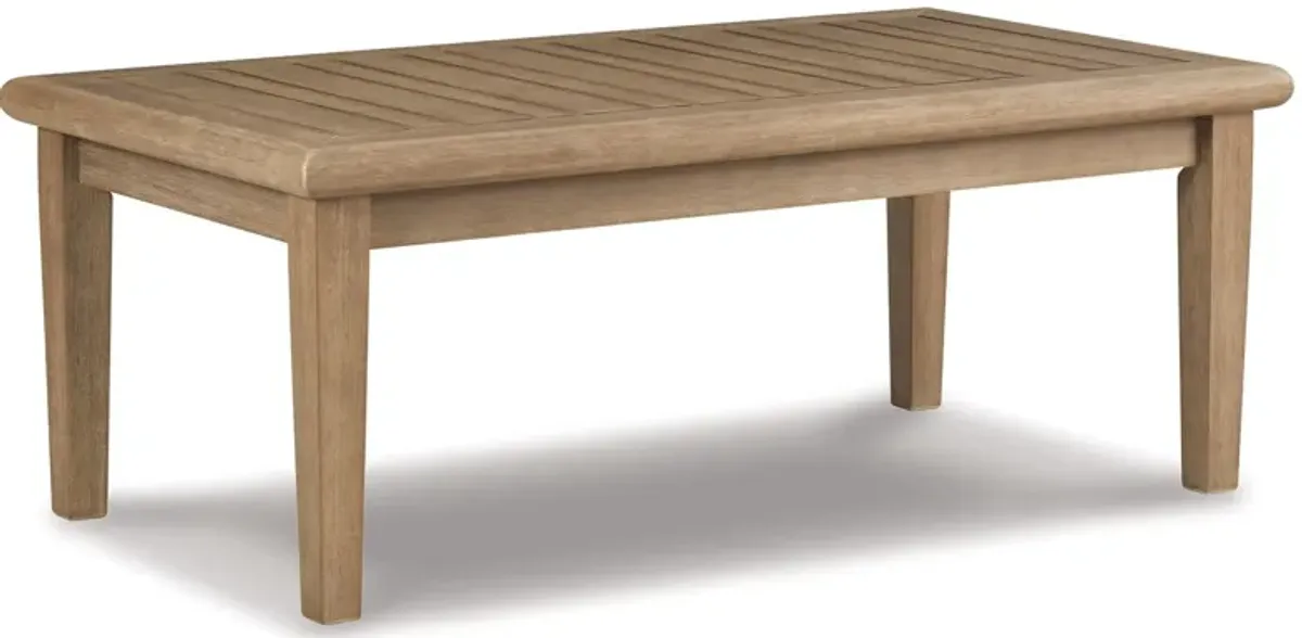 Gerianne - Rectangular Cocktail Table - Brown