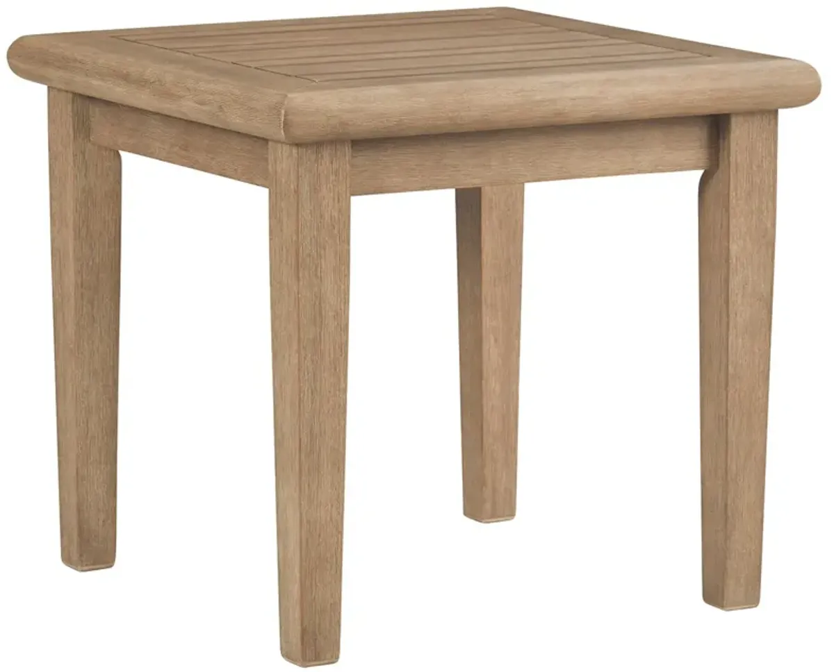 Gerianne - Square End Table - Brown