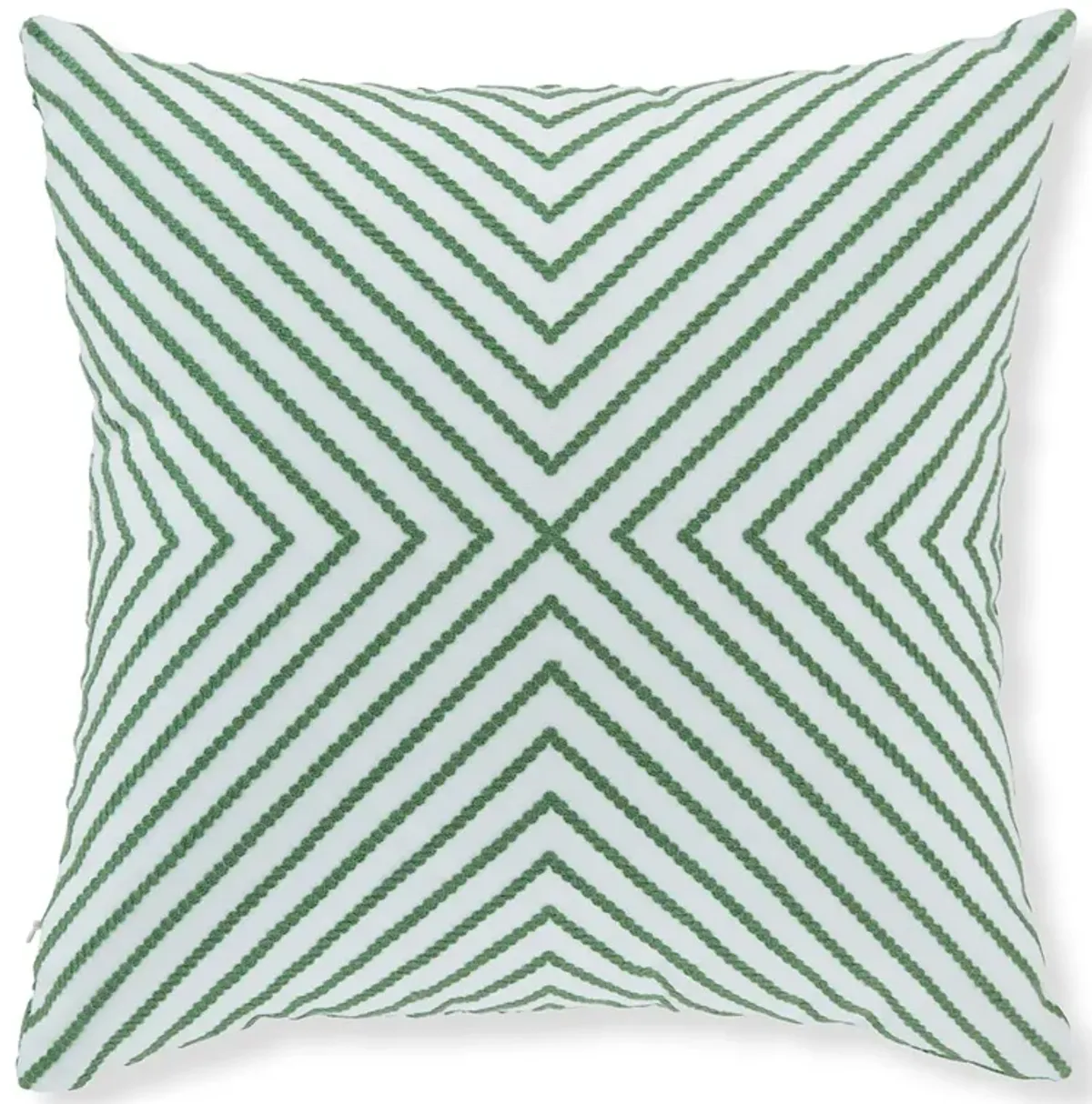 Bellvale - Green / White - Pillow (Set of 4)