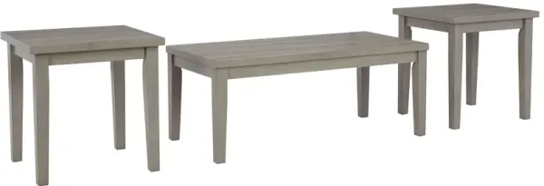 Loratti - Gray - Occasional Table Set (Set of 3)