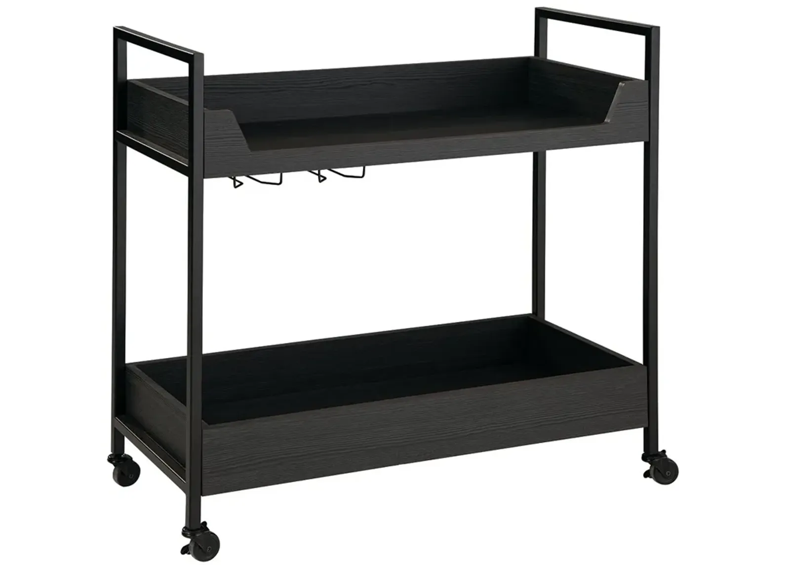 Yarlow - Black / Gray - Bar Cart