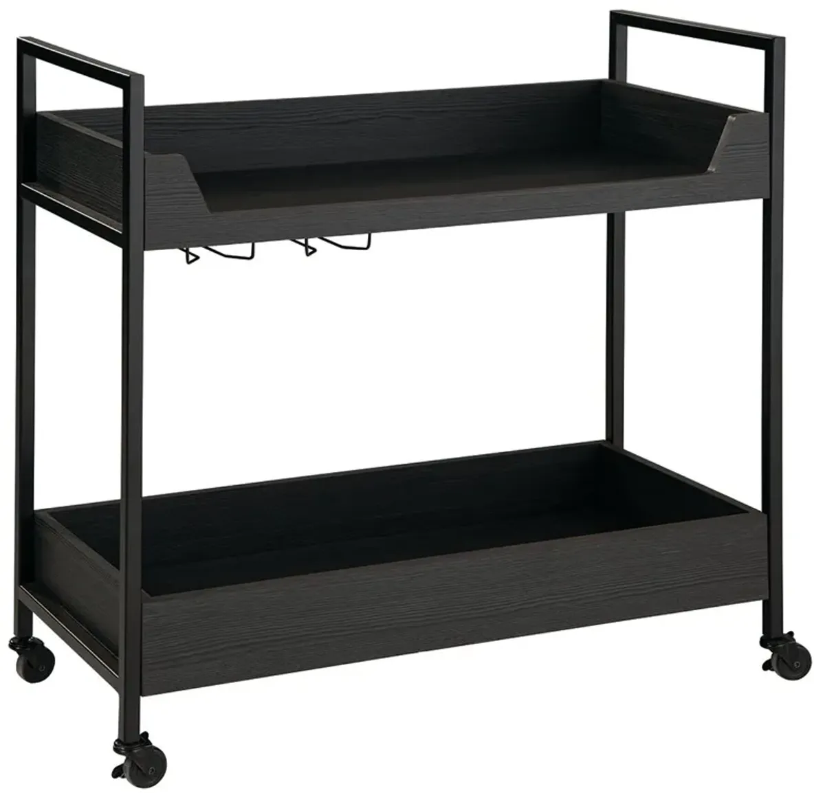 Yarlow - Black / Gray - Bar Cart