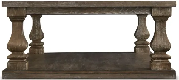 Johnelle - Rectangular Cocktail Table - Gray