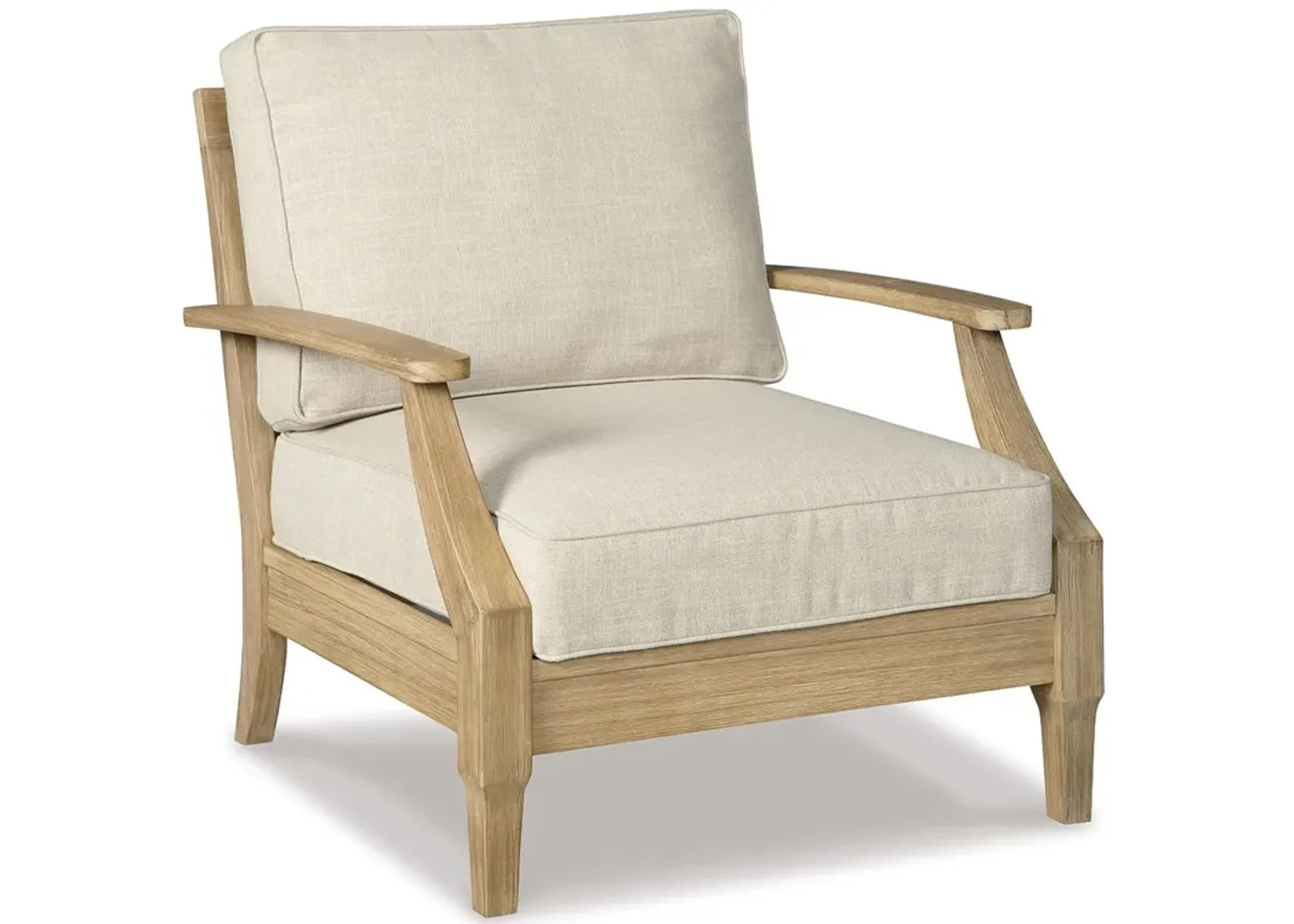 Clare - Beige - Lounge Chair W/Cushion